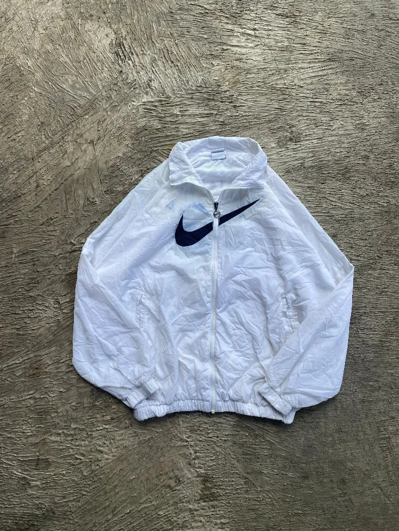 Nike Casual Windbreaker Pria white photo 1