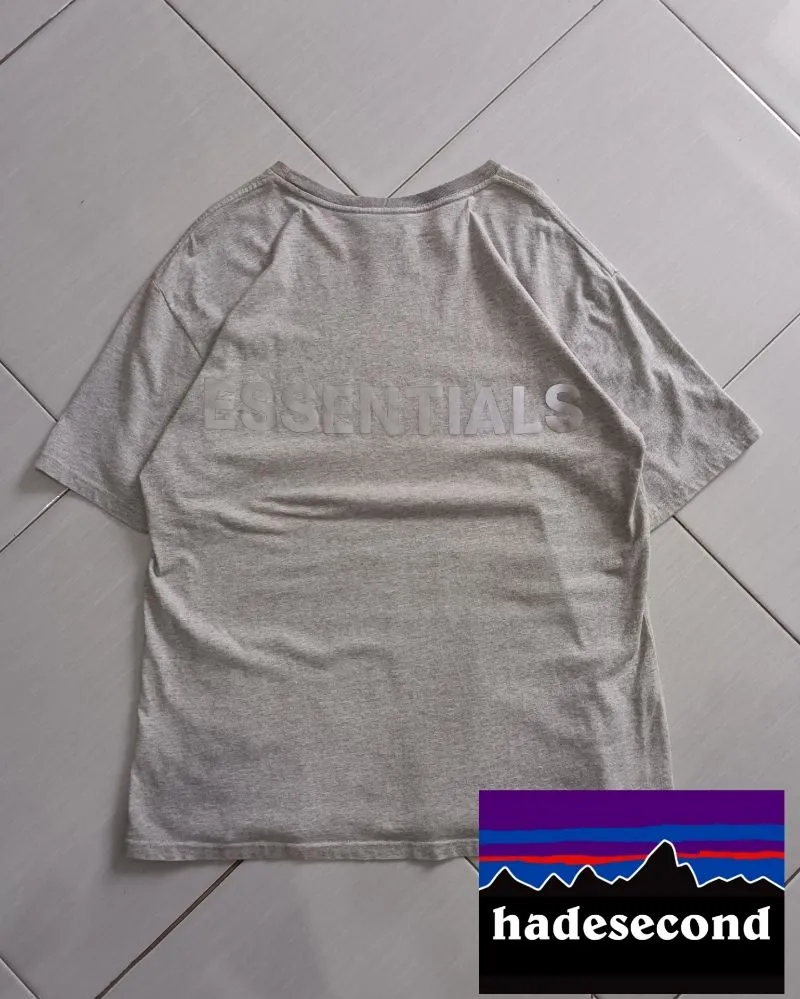 Fear of God ESSENTIALS Luxury T-shirt Pria gray photo 1