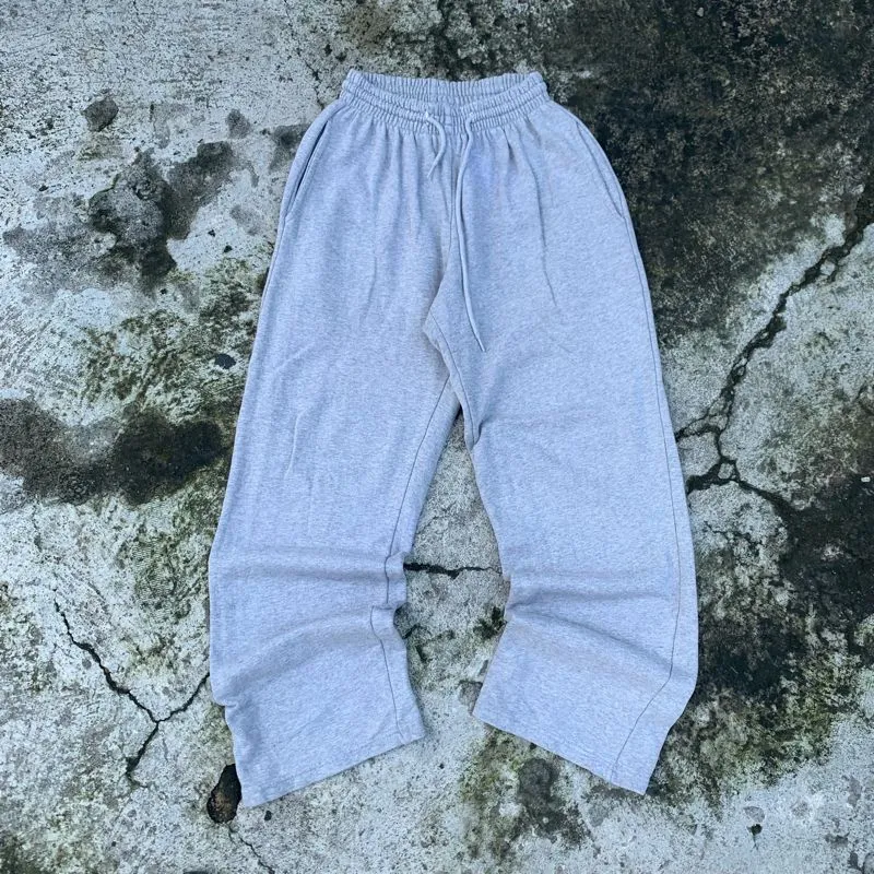 Streetwear Skater Sweatpants & Joggers Pria black gray photo 1