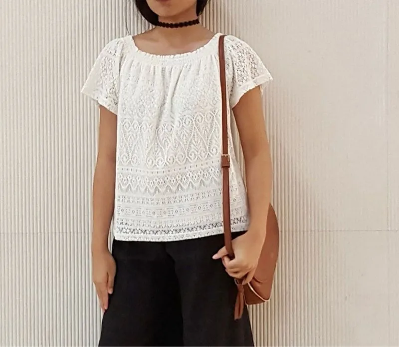 H&M Casual Shirt Wanita white photo 1