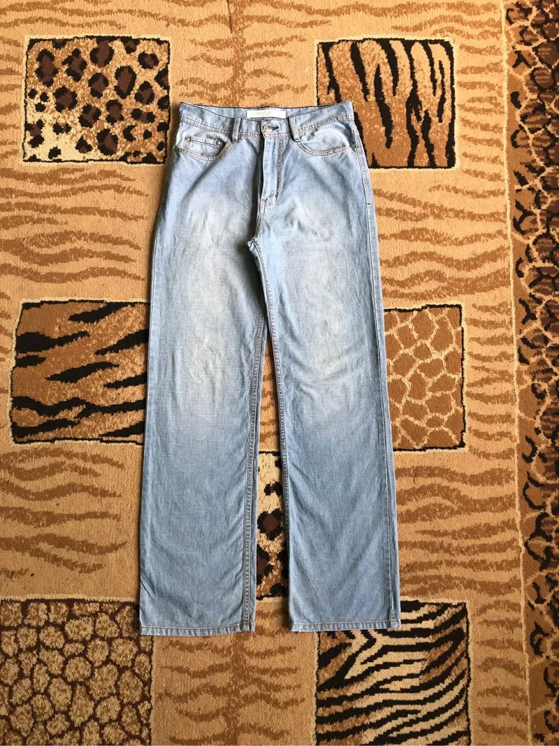 Streetwear Casual Jeans Pria silver photo 1