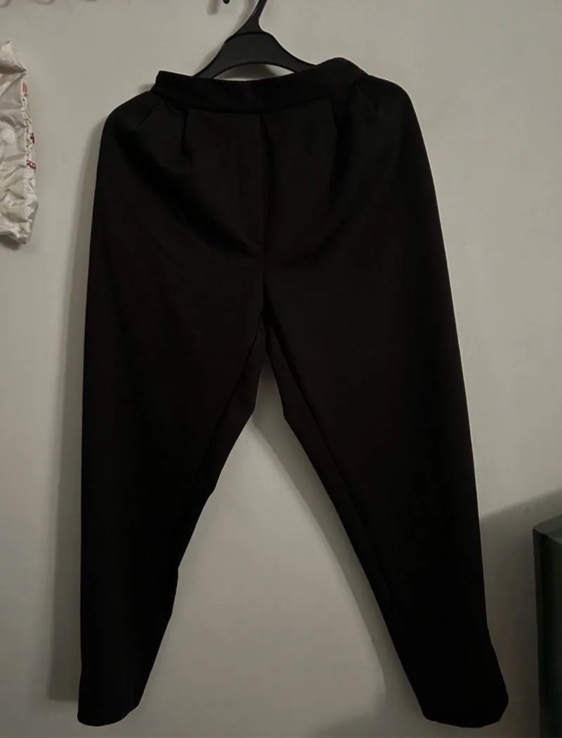 Casual Casual trouser Wanita black photo 1