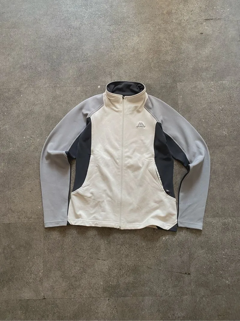 Kappa Sportswear Casual Track jacket Wanita white gray photo 1