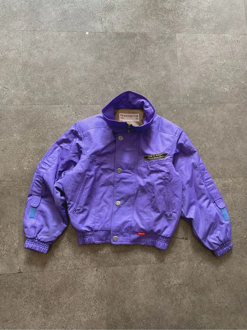 Phenix Streetwear Sportswear Bomber jacket Wanita purple photo 1