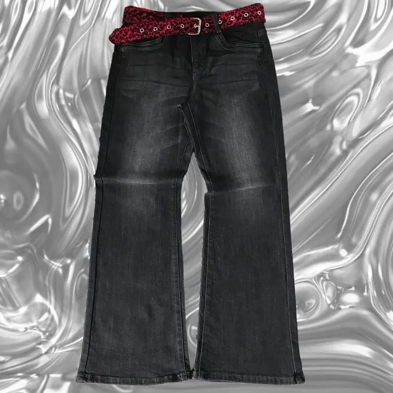 Vintage Y2K Jeans Pria white black photo 1