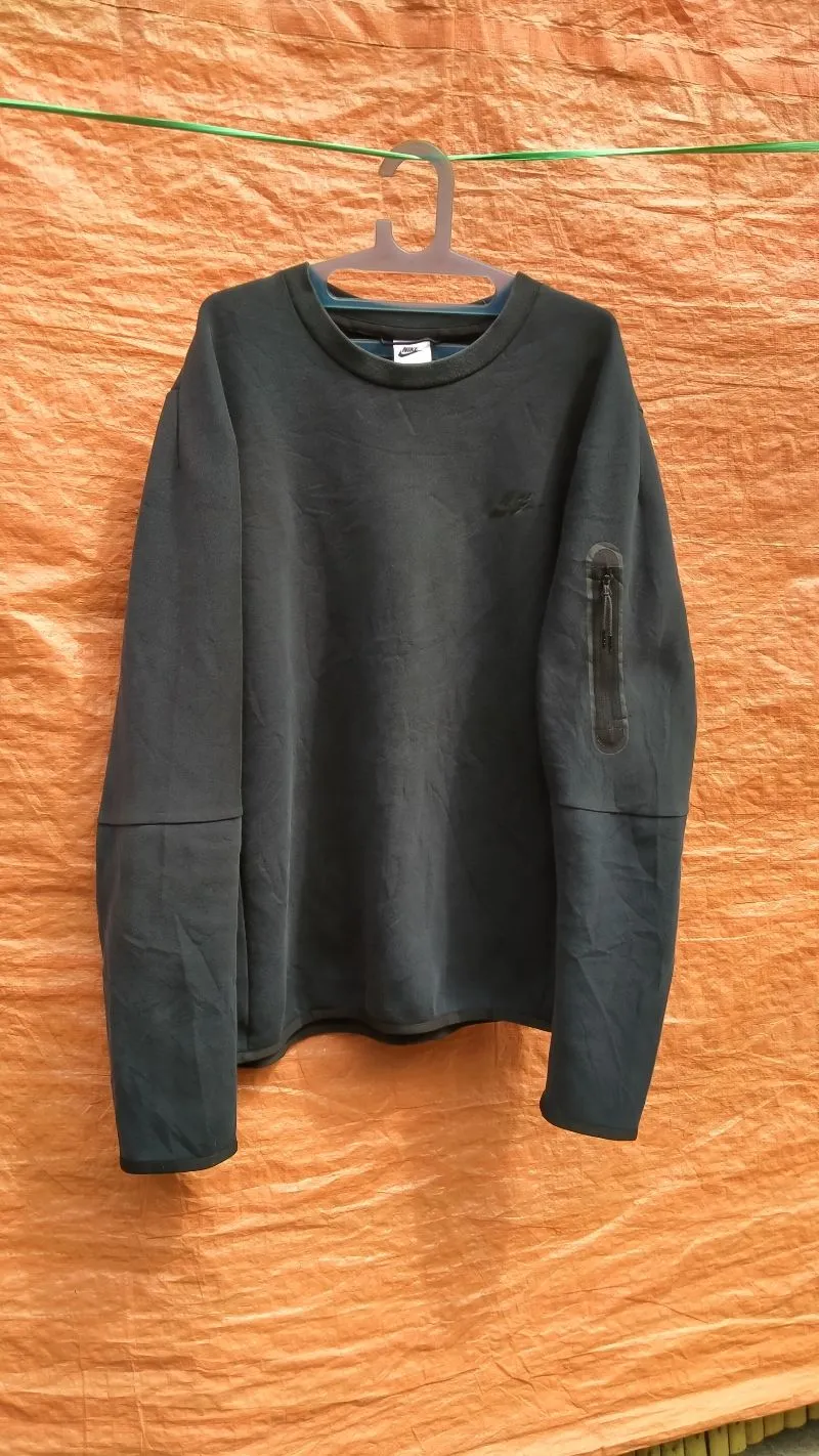 Nike Minimalist Casual Sweatshirt Pria navy black photo 1