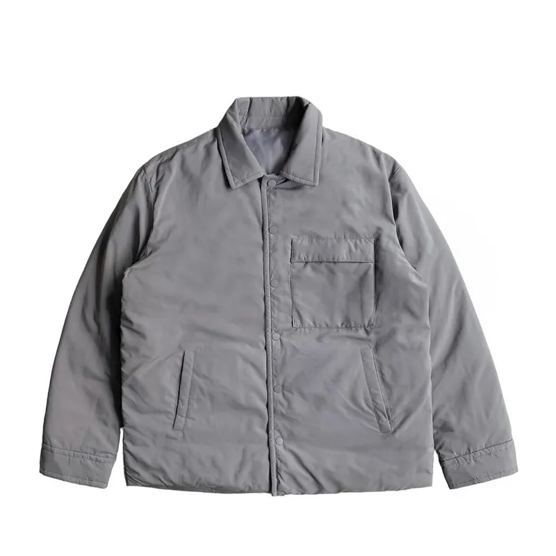 Casual Windbreaker Pria gray photo 1