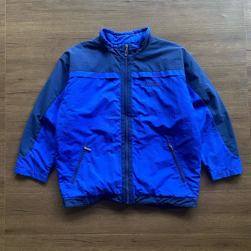 Nike Vintage Streetwear Track jacket Pria blue photo 1