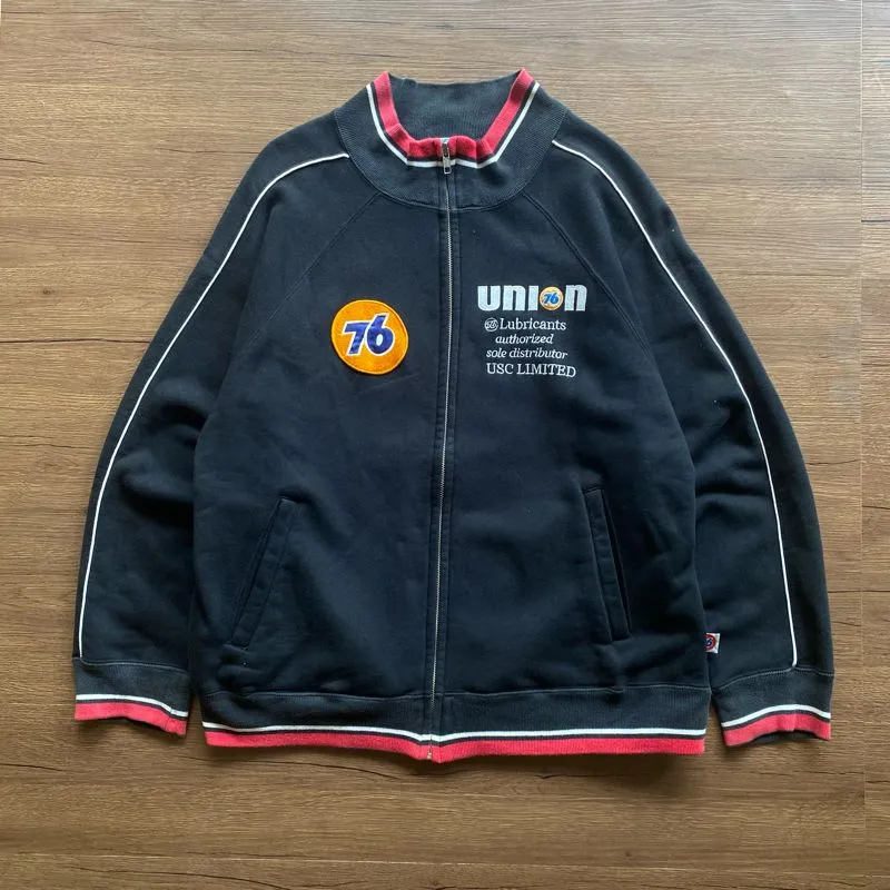 Union 76 Vintage Track jacket Pria black photo 1