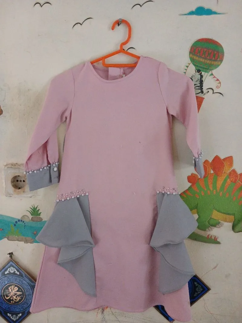 Muslim Baju muslim Kids pink black photo 1