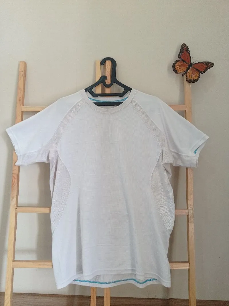Uniqlo Vintage Casual Jersey Pria white photo 1