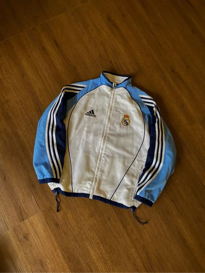 Adidas Vintage Sportswear Track jacket Pria white