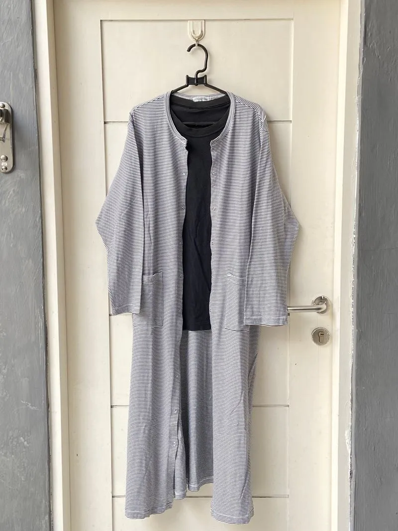Yohji Yamamoto Casual Blazer Wanita white photo 1