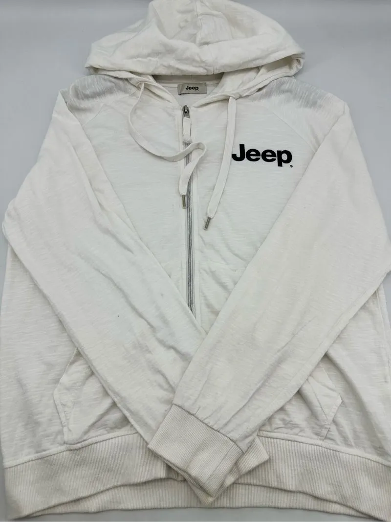 Jeep Casual Hoody Pria white photo 1