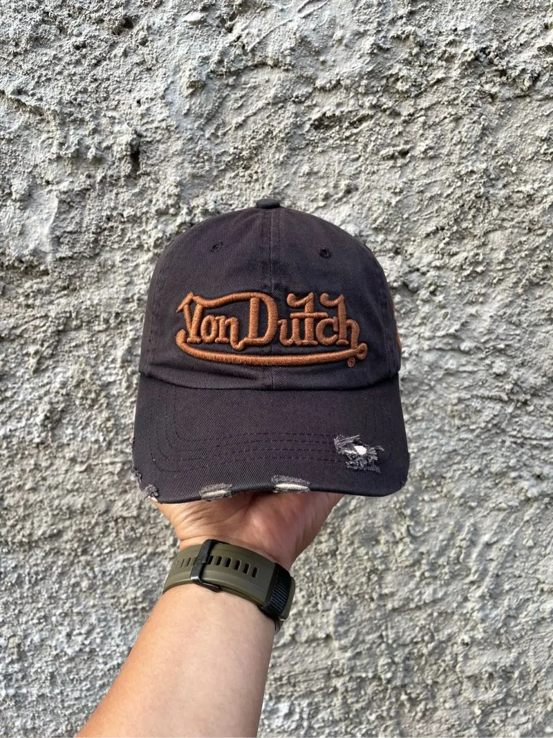 Von Dutch Vintage Hat Pria black photo 1