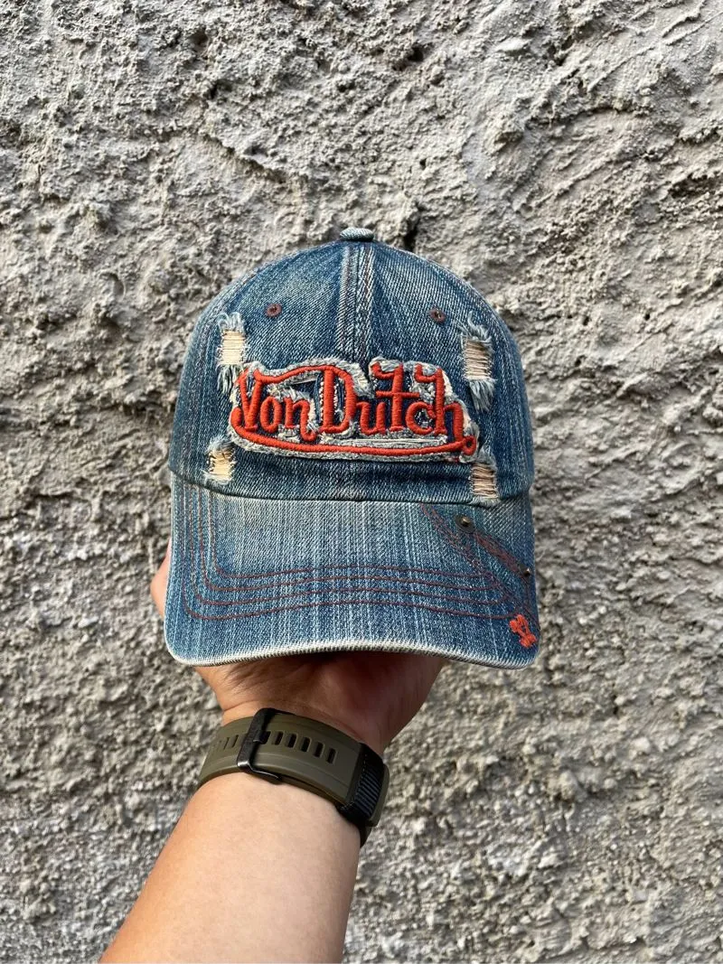 Von Dutch Vintage Hat Pria multicolor navy photo 1