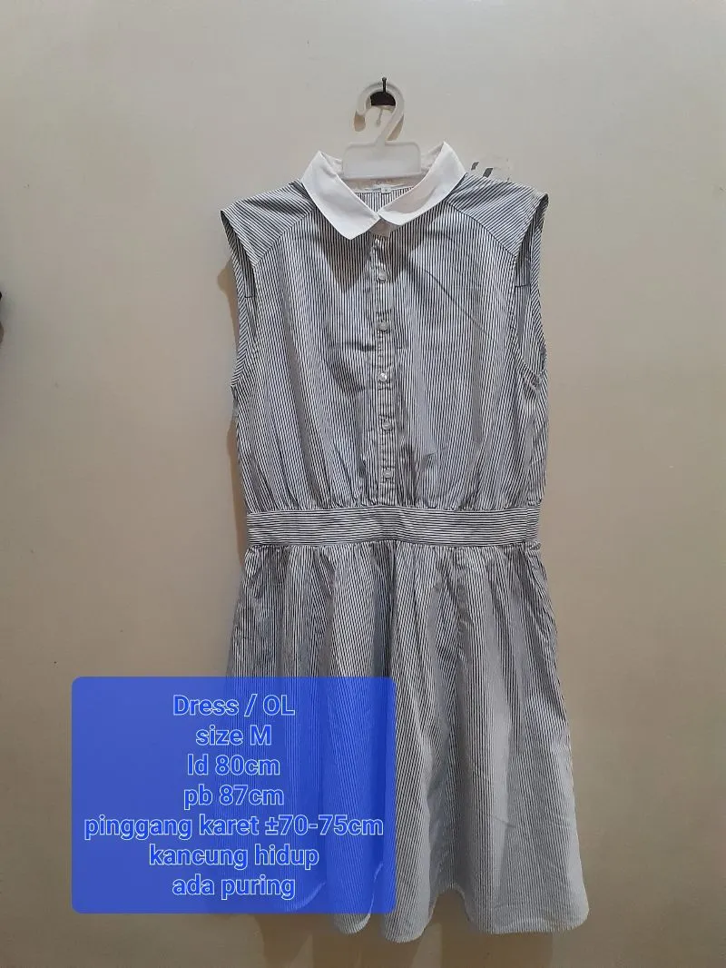 Casual Casual dress Wanita blue photo 1