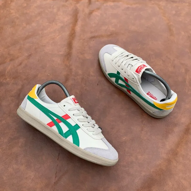 Onitsuka Tiger Streetwear Sneakers Wanita green gray photo 1