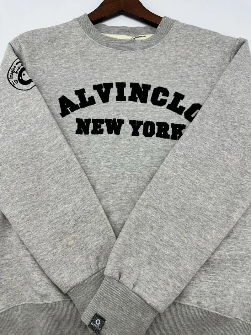 Casual Sweater Pria gray photo 1