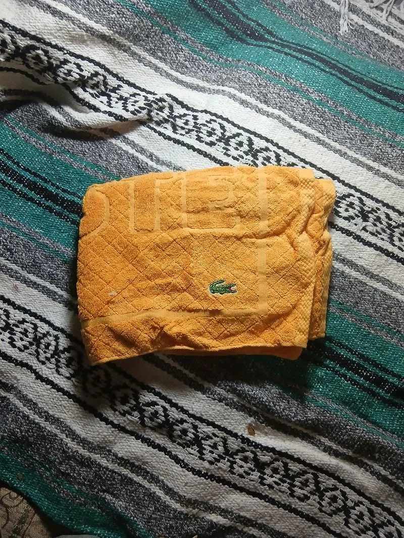 Lacoste Streetwear Casual Pria orange photo 1