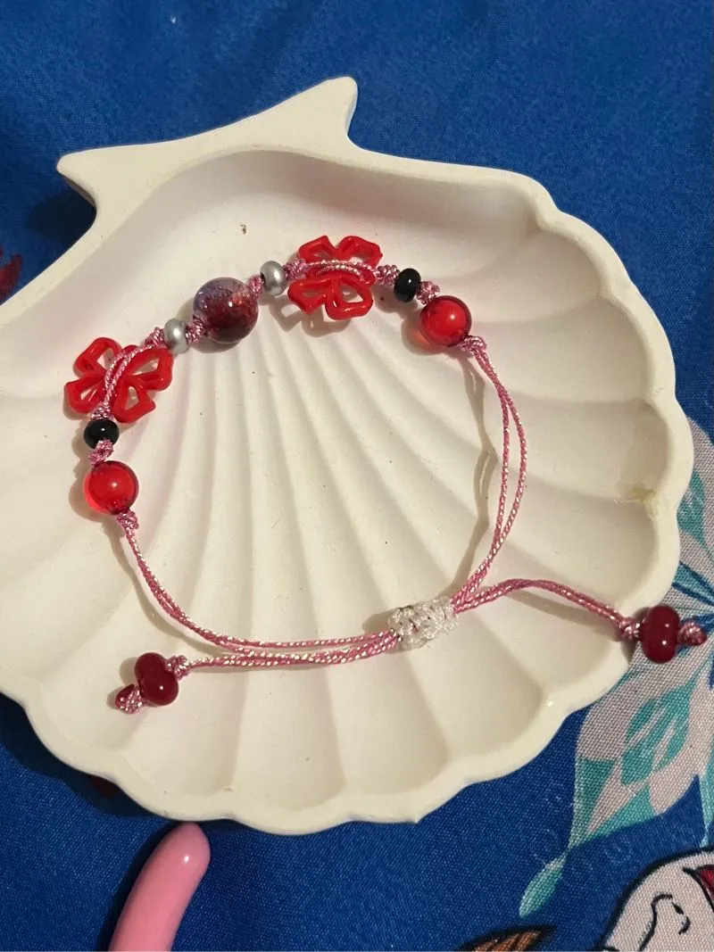 Luxury Fairy Jewellery Wanita burgundy photo 1