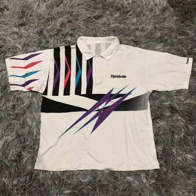 Reebok Y2K Sportswear Polo shirt Pria multicolor photo 1