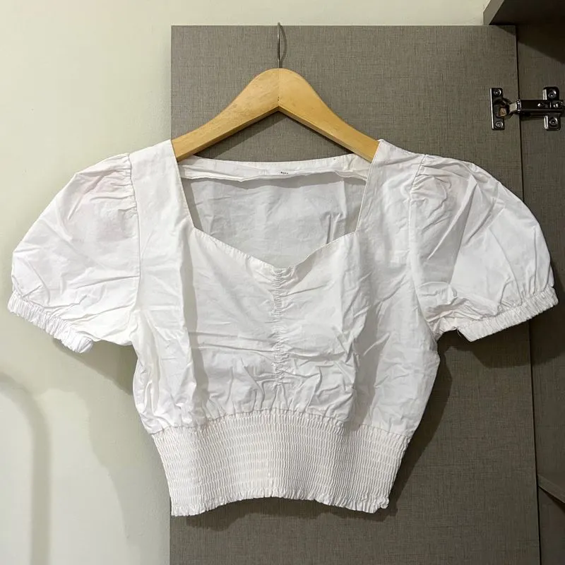 Fairy Blouse Wanita white photo 1