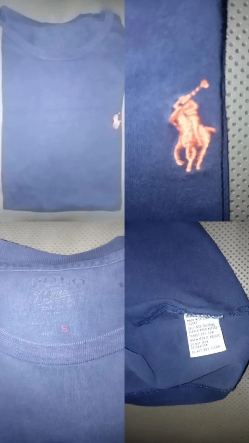 Polo Ralph Lauren Vintage T-shirt Pria navy photo 1