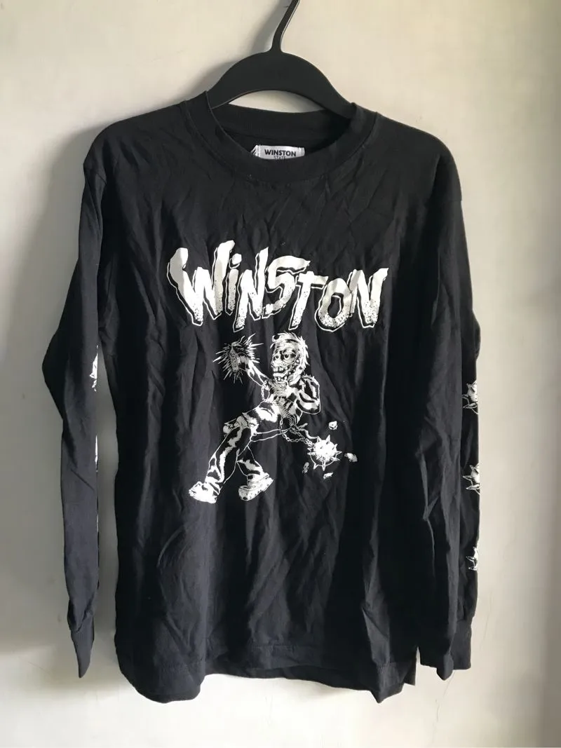 Streetwear Skater T-shirt Pria black photo 1