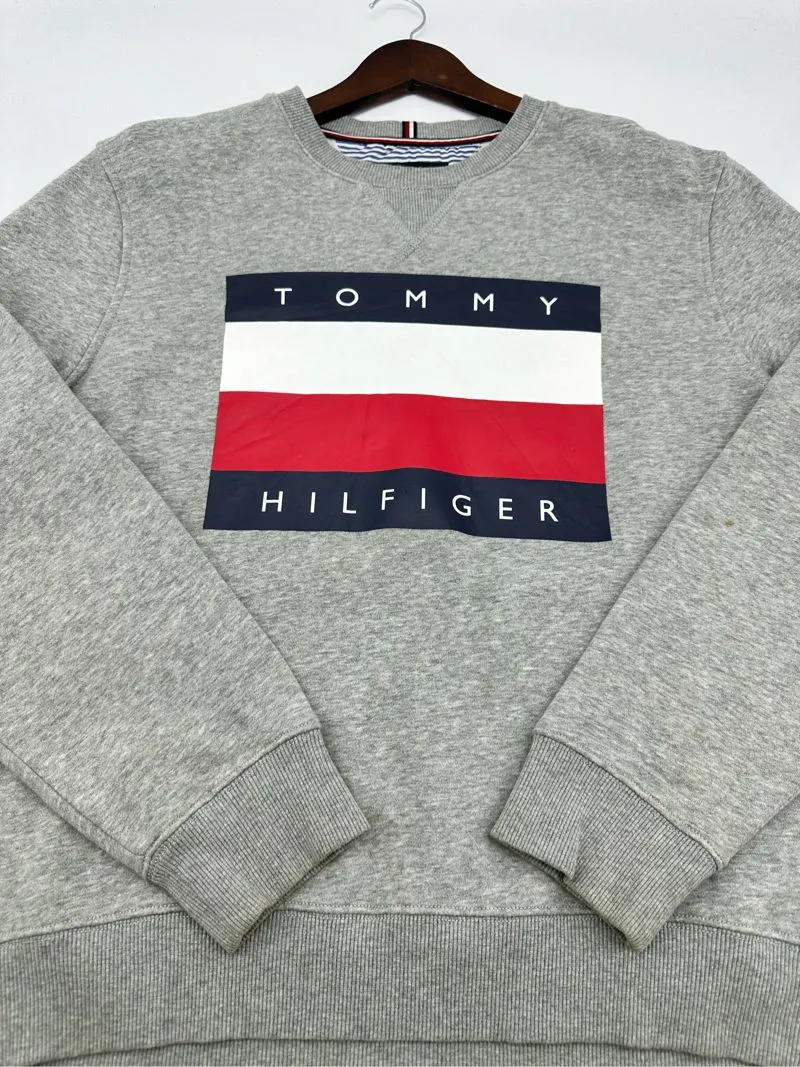 Tommy Hilfiger Casual Sweater Wanita multicolor gray photo 1