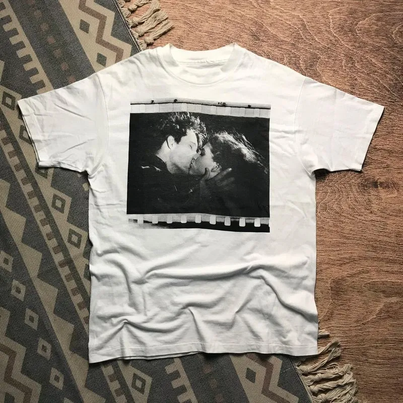 Emporio Armani Vintage Y2K T-shirt Pria white photo 1