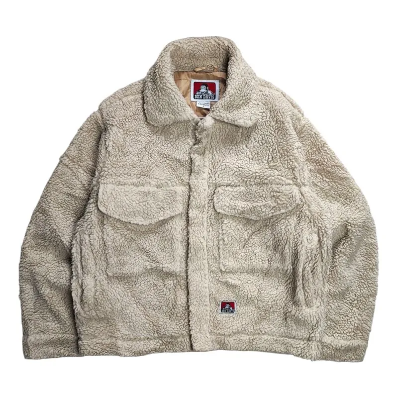 Ben Davis Indie Casual Bomber jacket Pria cream photo 1