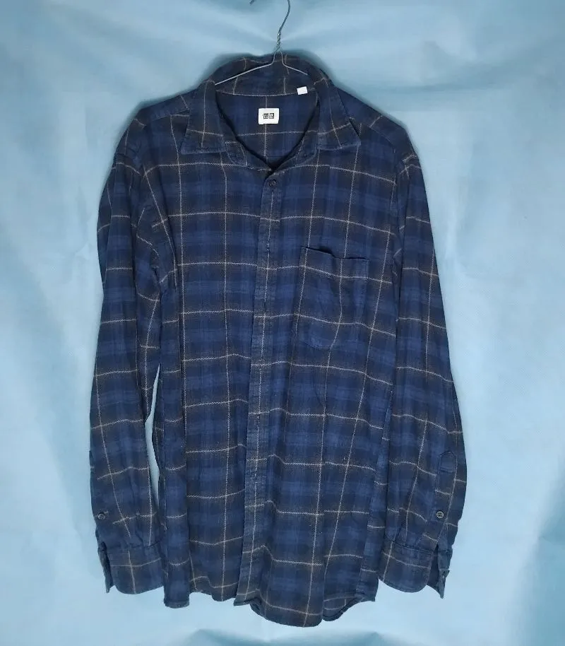 Uniqlo Vintage Streetwear Suit Pria black blue photo 1