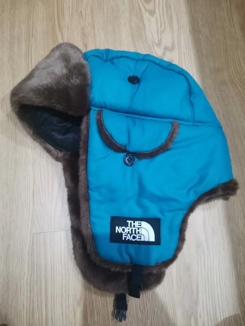 Casual Hoody Pria brown blue photo 1