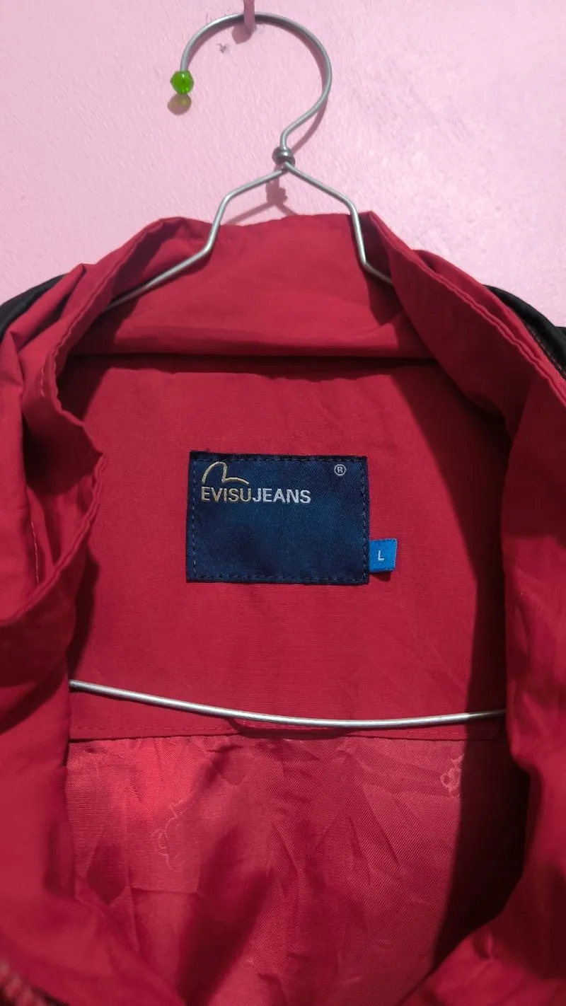Evisu Gorpcore Windbreaker Pria red photo 1