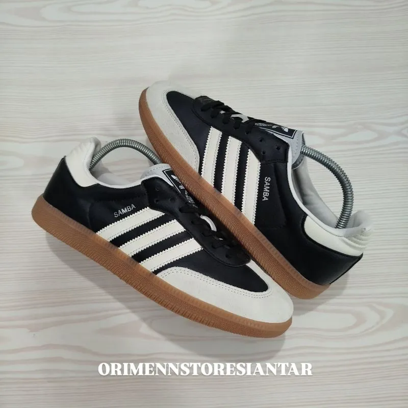 Adidas Casual Sneakers Pria black cream photo 1