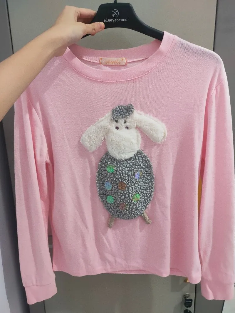 Casual Sweater Kids pink photo 1