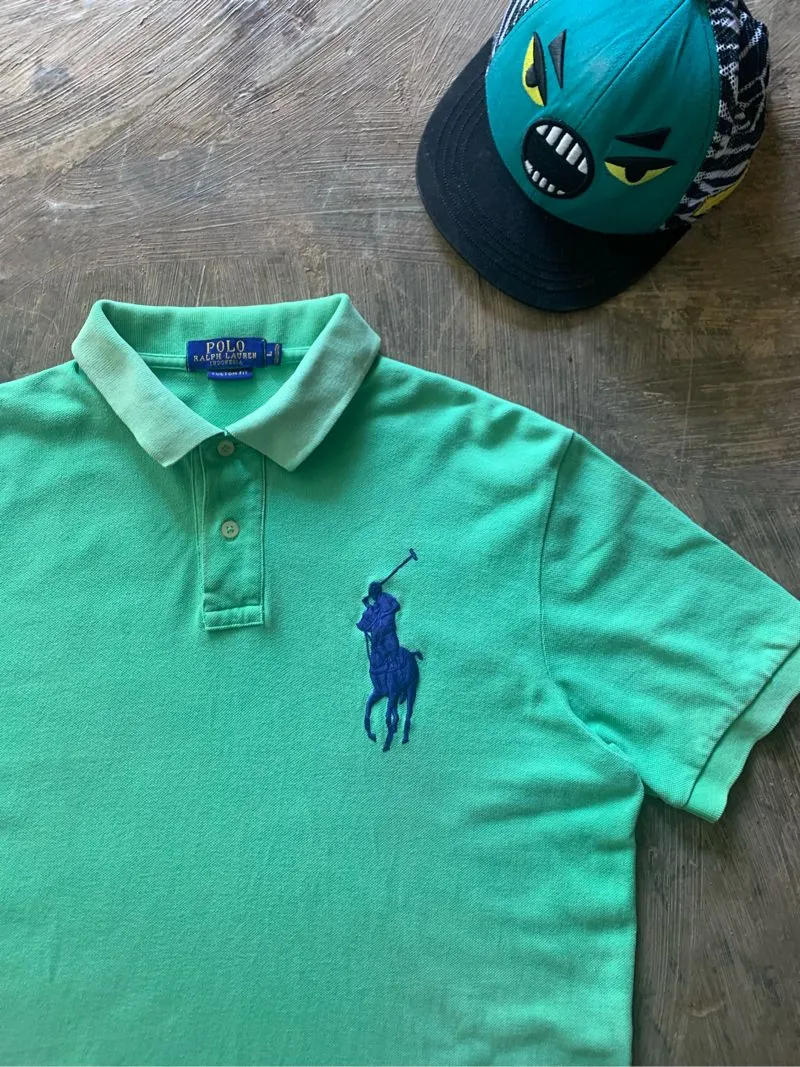 Polo Ralph Lauren Casual Polo shirt Pria green photo 1