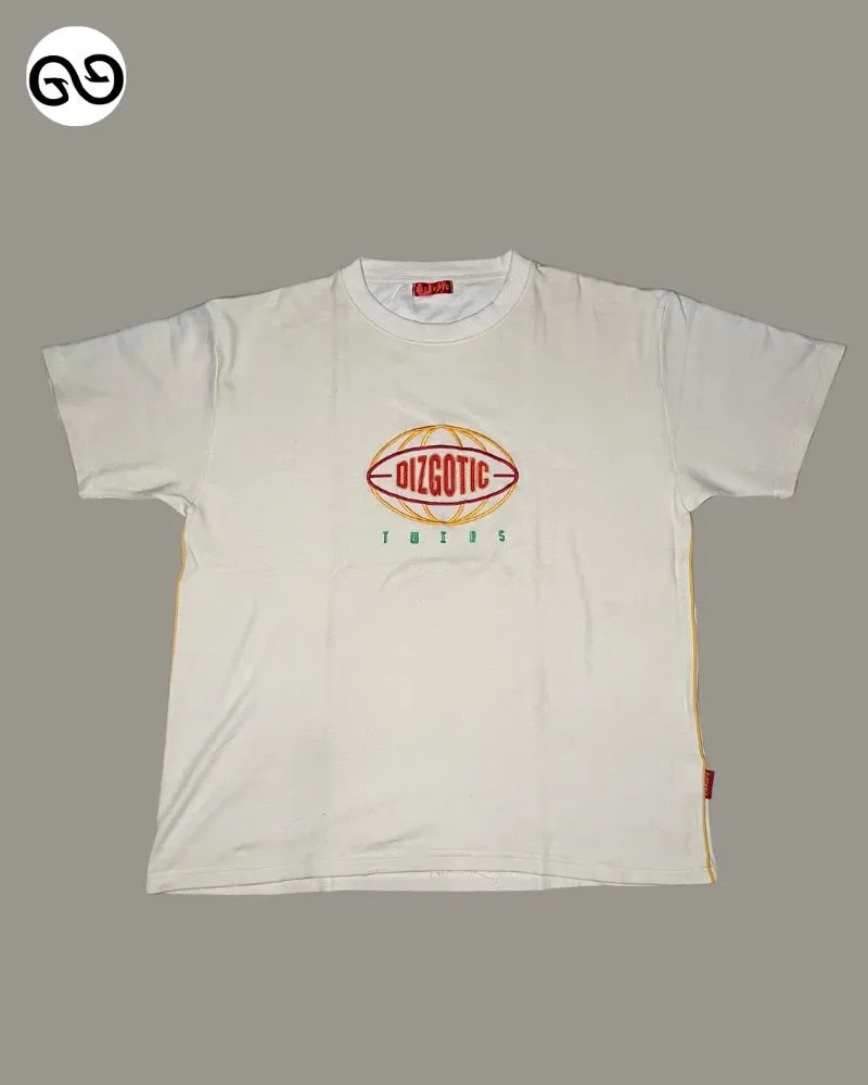 Japanese brand Vintage Y2K T-shirt Pria cream photo 1