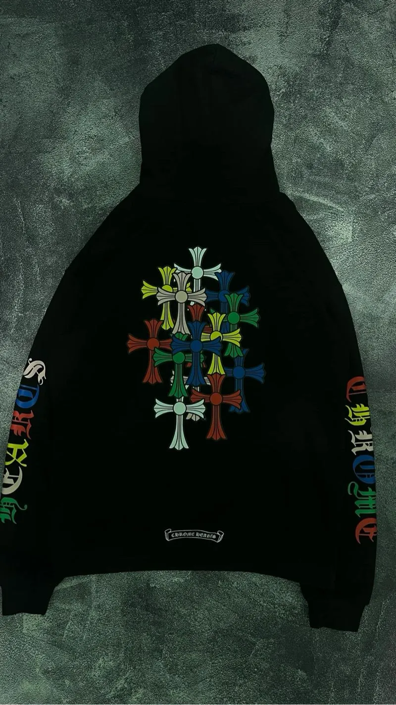 Chrome Hearts Luxury Hoody Pria multicolor black photo 1