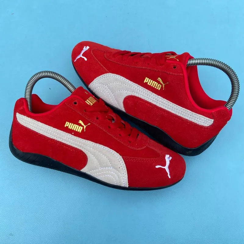 Puma Casual Sneakers Wanita white red photo 1