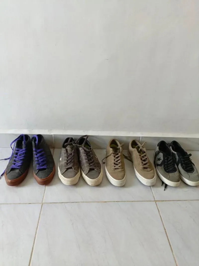 Converse Skater Indie Sneakers Pria brown black photo 1