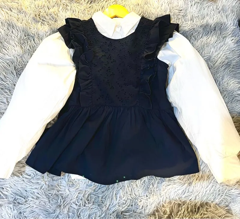 Fairy Wanita white navy photo 1