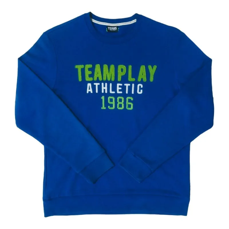 Polham Streetwear Sportswear Sweater Pria blue photo 1