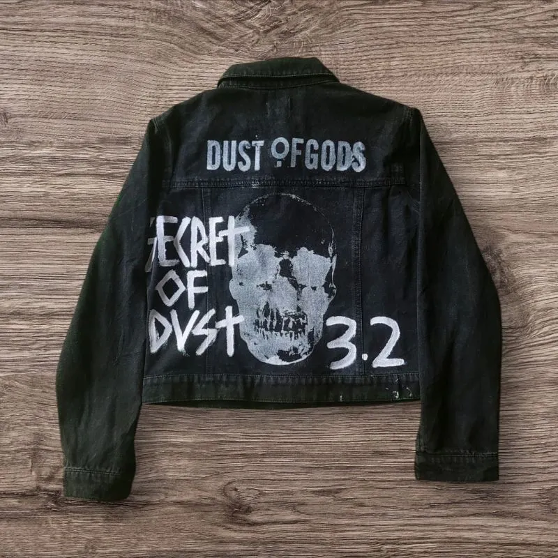 Streetwear Denim jacket Pria black photo 1