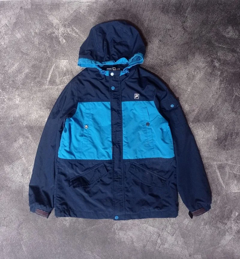 Fila Luxury Track jacket Pria navy blue photo 1