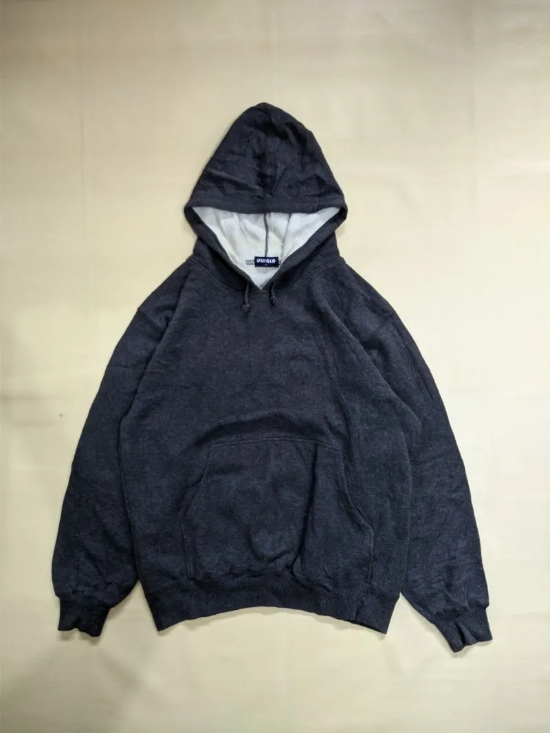 Uniqlo Casual Hoody Pria gray photo 1