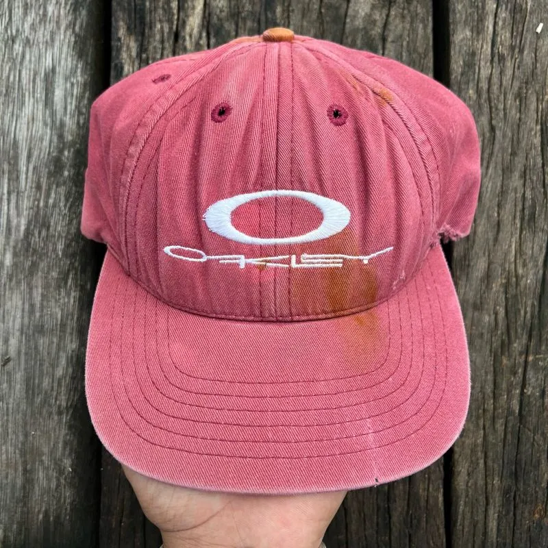 Oakley Sportswear Cosplay Hat Pria burgundy photo 1