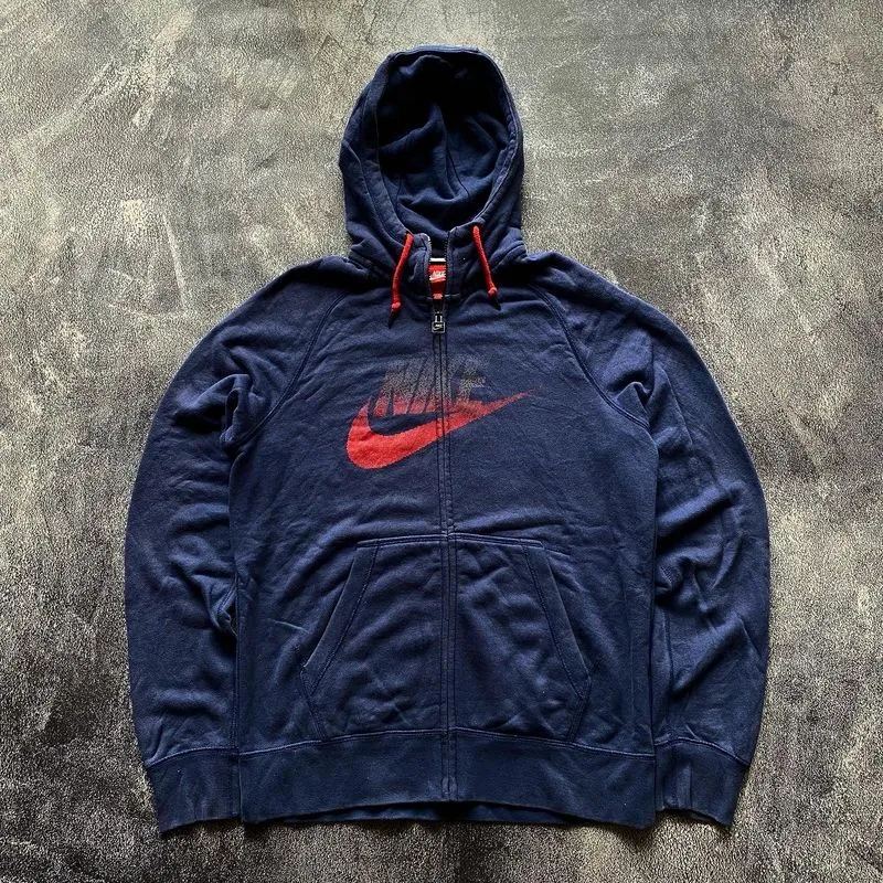 Nike Casual Hoody Pria navy photo 1