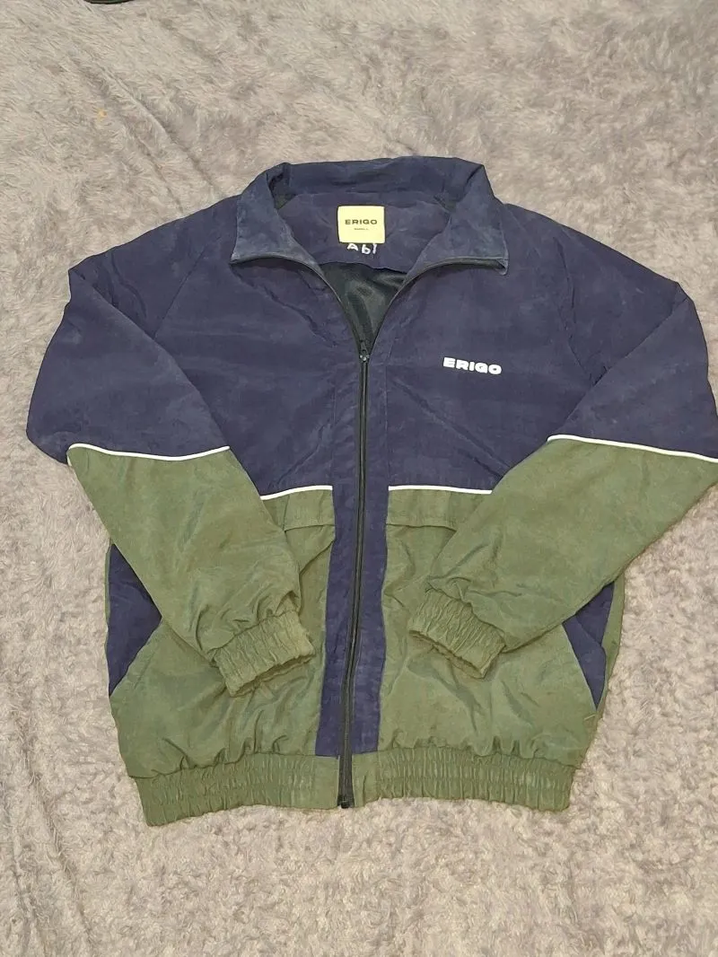 Erigo Vintage Casual Windbreaker Pria navy photo 1